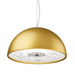 Skygarden Small Pendant - Aluminum / Gold