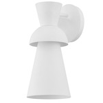 Florence Wall Sconce - Gesso White / White