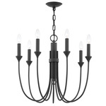 Cate Chandelier - Forged Iron