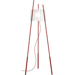 Tyla Floor Lamp - Red / White