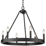 Alastair Chandelier - Matte Black