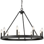 Alastair Chandelier - Matte Black