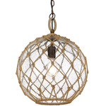 Haddoc Pendant - Burnished Chestnut / Seeded