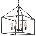 Wesson Chandelier - Matte Black