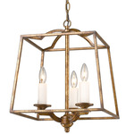 Athena Pendant - Grecian Gold