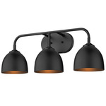 Zoey Bathroom Vanity Light - Matte Black / Matte Black