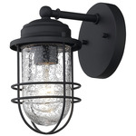 Seaport Outdoor Wall Sconce - Black