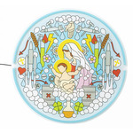 Gospel Virgin Mary Sign Light - Multicolor