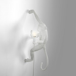 The Monkey Outdoor Lamp - White