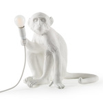 The Monkey Outdoor Lamp - White