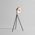 Apollo Floor Lamp - Matte Black / Copper