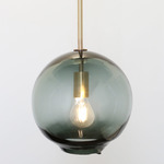 Float 1.0 Pendant - Brushed Nickel / Transparent Smoke