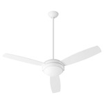 Expo Ceiling Fan - Studio White / White