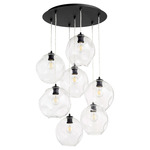 Numen Multi Light Pendant - Noir / Clear