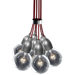 Ilde Max S Multi Light Pendant - Chrome