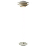 Overlay F Floor Lamp - Matte Beige / Grey/Beige/Beige/Beige