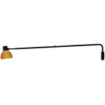 System W125 Swing Arm Wall Sconce - Brass