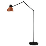 System F Floor Lamp - Copper / Black