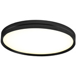 Lite Hole Ceiling Light / Wall Sconce - Black / Opal