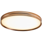 Lite Hole Ceiling Light / Wall Sconce - Copper / Opal