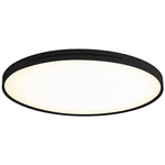 Lite Hole Ceiling Light / Wall Sconce - Black / Opal