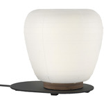 Misko T25 Table Lamp - Walnut / Opal