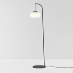 Misko F15 Floor Lamp - Black / Opal