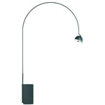 Bowee Floor Lamp - Turquoise Top Shade