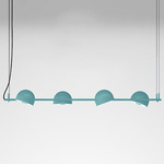 Bowee Linear Pendant - Turquoise
