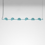 Bowee Linear Pendant - Turquoise