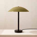 Arundel Table Lamp - Black / Reed Green Shade