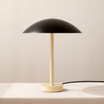 Arundel Table Lamp - Bone / Black Shade