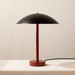 Arundel Table Lamp - Oxide Red / Black Shade
