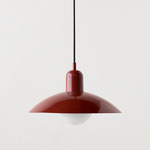 Arundel Orb Pendant - Oxide Red / Oxide Red Shade