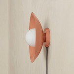 Arundel Orb Surface Mount - Peach Canopy / Peach Shade
