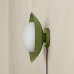 Arundel Mushroom Surface Mount - Reed Green Canopy / Reed Green Shade