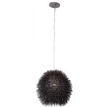 Urchin Pendant - Black