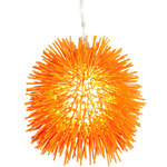 Urchin Pendant - Electric Pumpkin