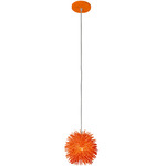 Urchin Mini Pendant - Electric Pumpkin