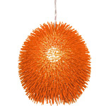 Urchin Pendant - Electric Pumpkin