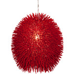 Urchin Pendant - Red