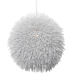 Urchin Pendant - White