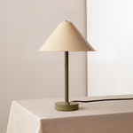 Eave Table Lamp - Reed Green / Bone Shade