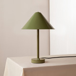Eave Table Lamp - Reed Green / Reed Green Shade