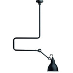 Lampe Gras N312 Ceiling Light - Matte Black / Black