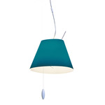 Costanzina Pendant - White / Petroleum Blue