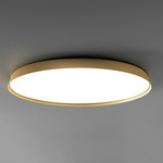 Compendium Plate Wall / Ceiling Light - Brass