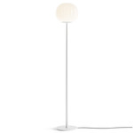 Lita Floor Lamp - Matte White / Opal