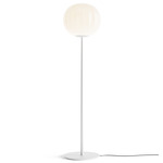 Lita Floor Lamp - Matte White / Opal