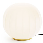 Lita Stemless Table Lamp - Brass / Opal